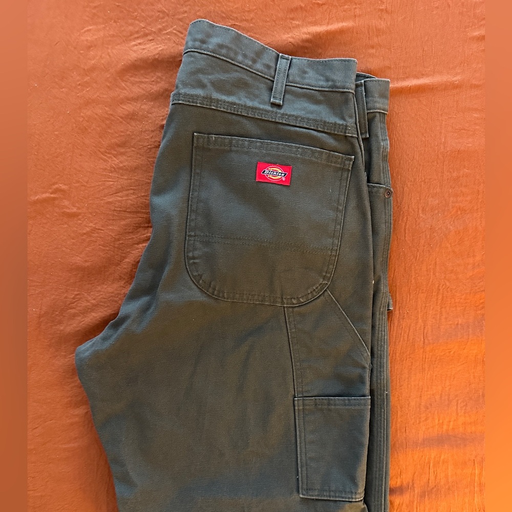 Dickies Work Pants Men’s Size 36x32 Olive Green